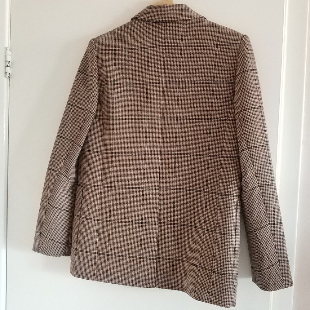 Aritzia Wilfred Mariposa Blazer Plaid XXS - Picture 4 of 11